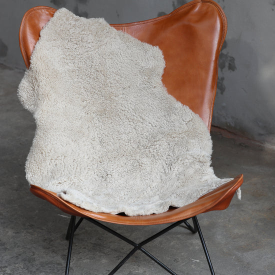 Lammfell Curly - Perl - (geschoren gelockt )