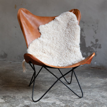 Lammfell Curly - Perl - (geschoren gelockt )