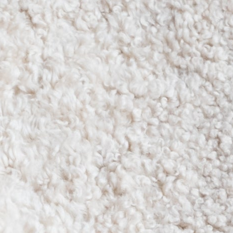 Lammfell Curly - Perl - (geschoren gelockt )