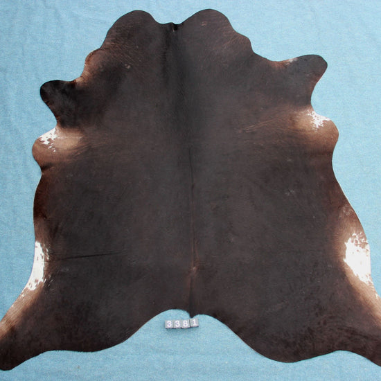 Kuhfell Schwarz Braun Weiß (3381)