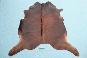 Kuhfell Schwarz Braun getigert (2631)