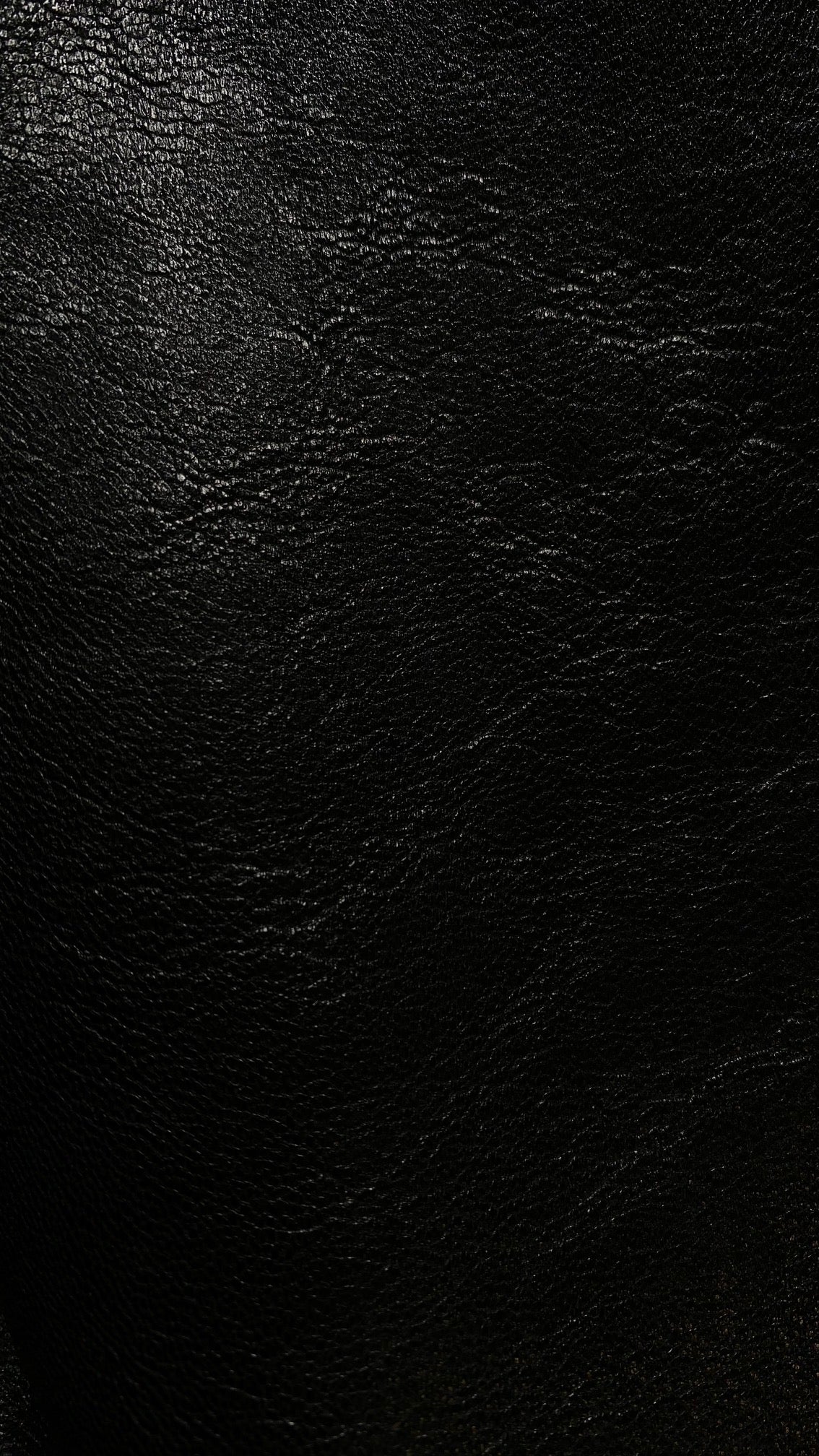 Ziegenleder Nappa schwarz (mit Fehlern)