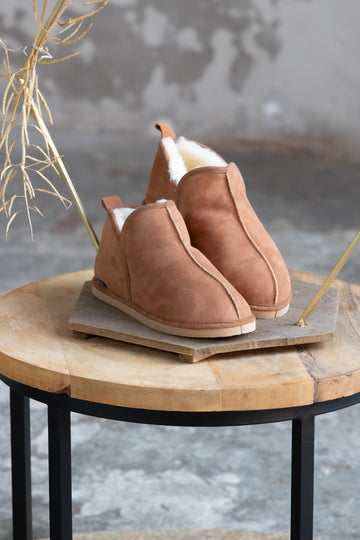 Lammfell Hausschuhe Lian l Braun l Gr. 37-42