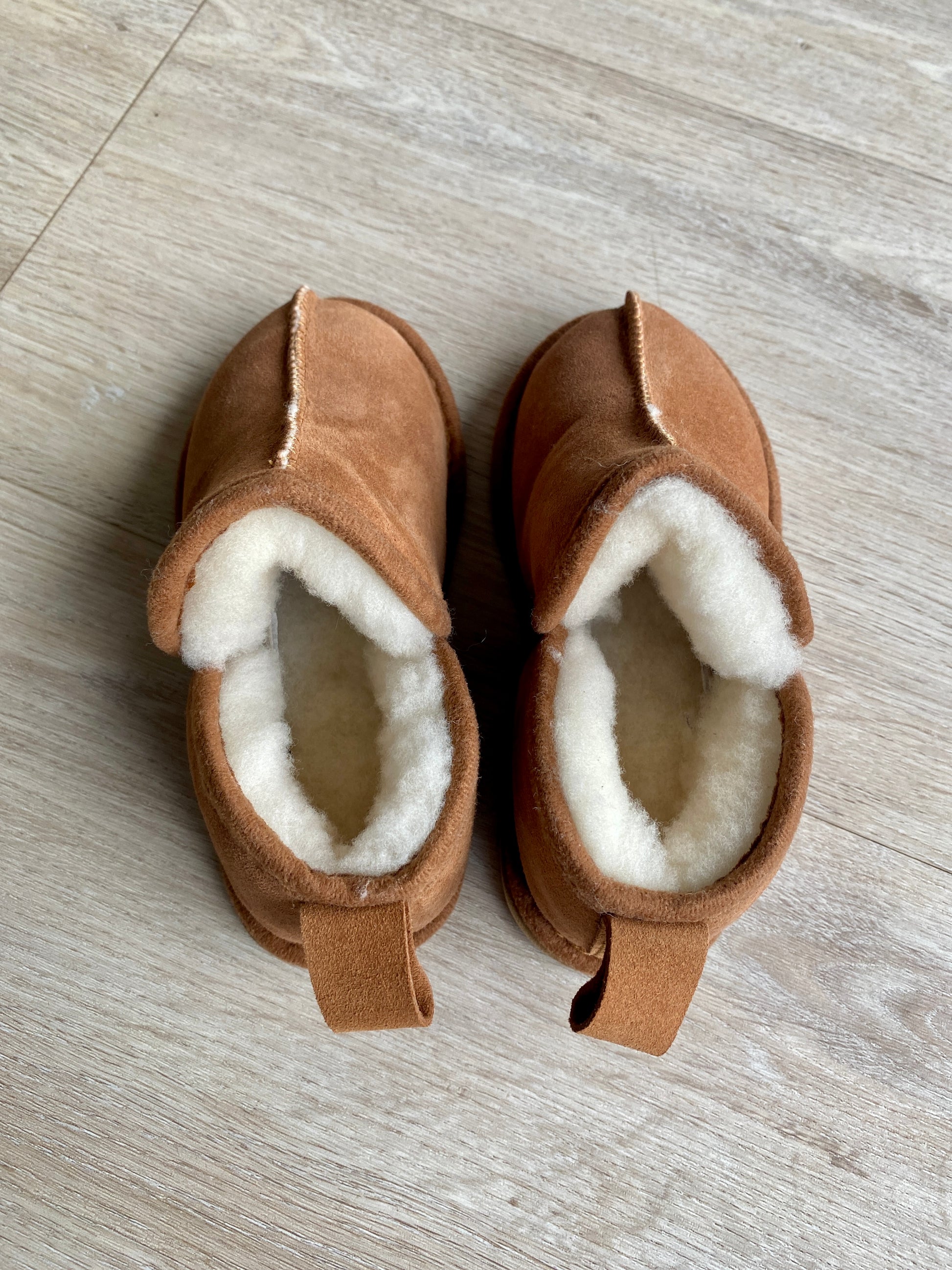 Lammfell Hausschuhe Lian l Braun l Gr. 37-42