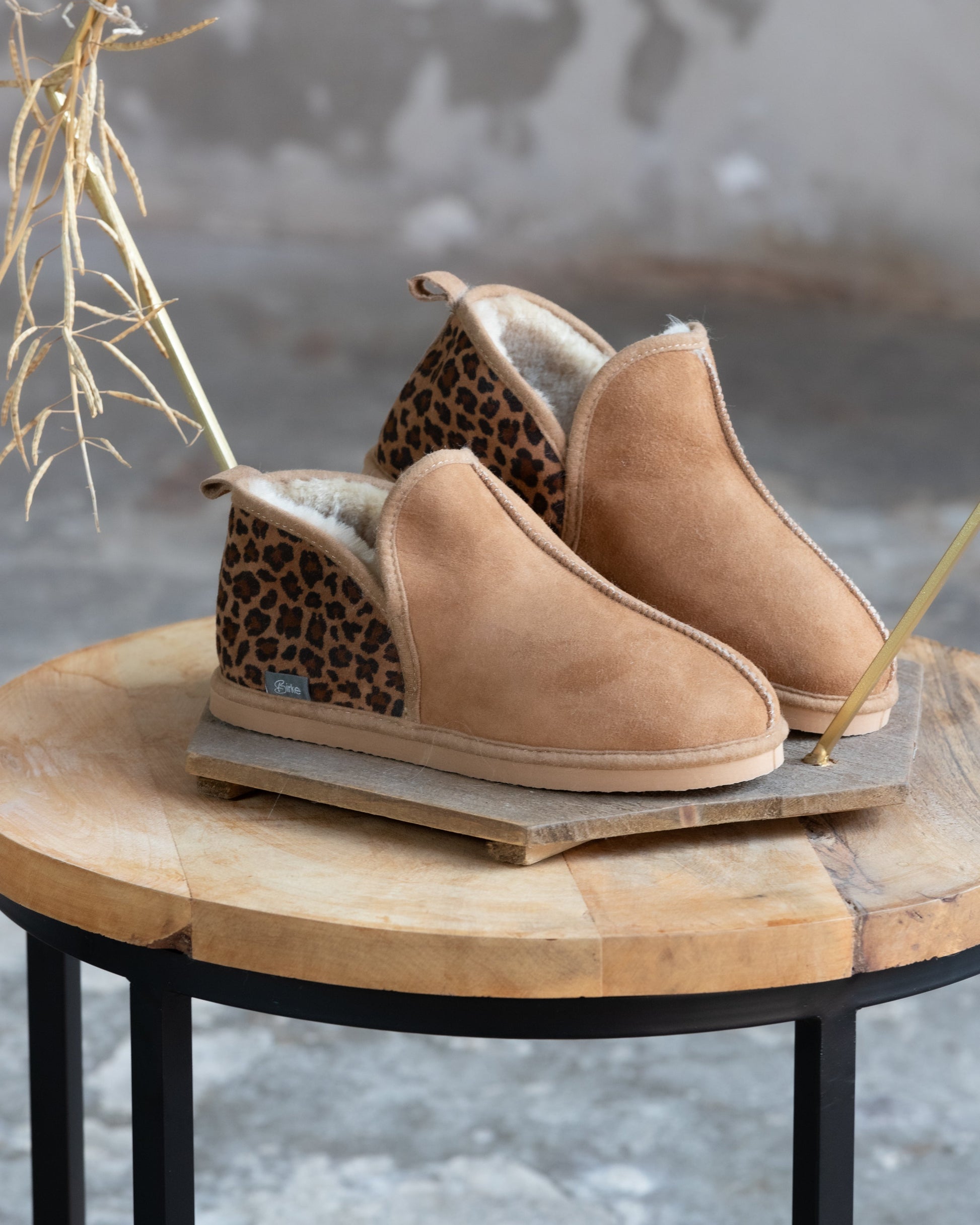 Lammfell Hausschuhe Leo l Gr. 37-41