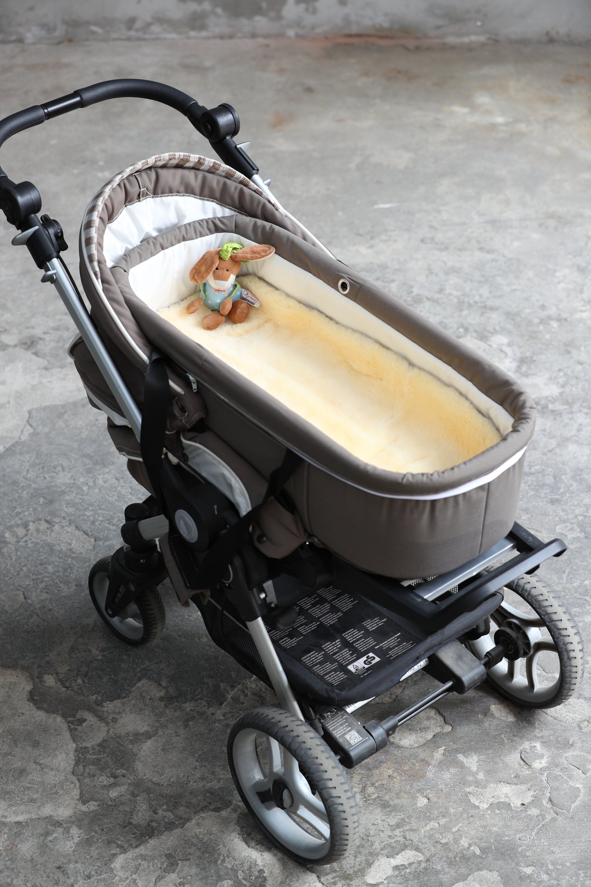 Lammfell Kinderwageneinlage