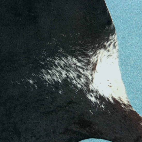 Kuhfell Schwarz Weiß gesprenkelt (2656) 2-3 qm