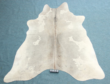 Kuhfell Grau Weiß (2672) 2-3 qm