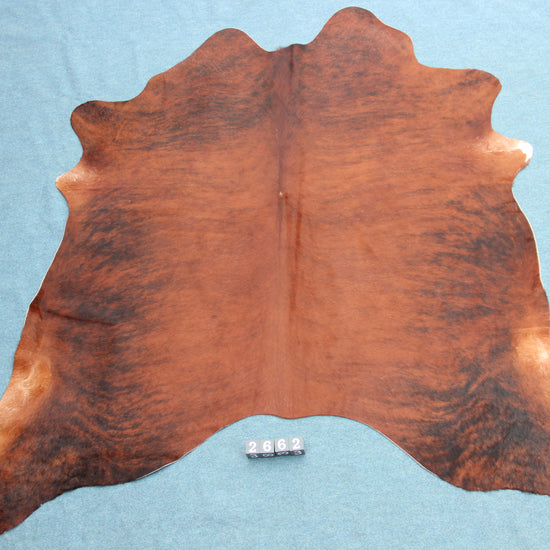 Kuhfell Braun Schwarz getigert (2662) 2-3 qm