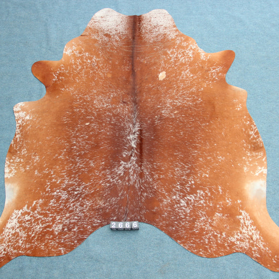 Kuhfell Braun Weiß Salz&Pfeffer (2666) 2-3 qm