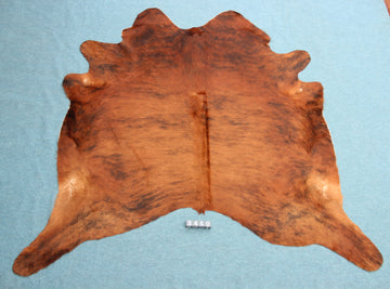 Kuhfell Schwarz Braun getigert (3450) 3 -4 qm