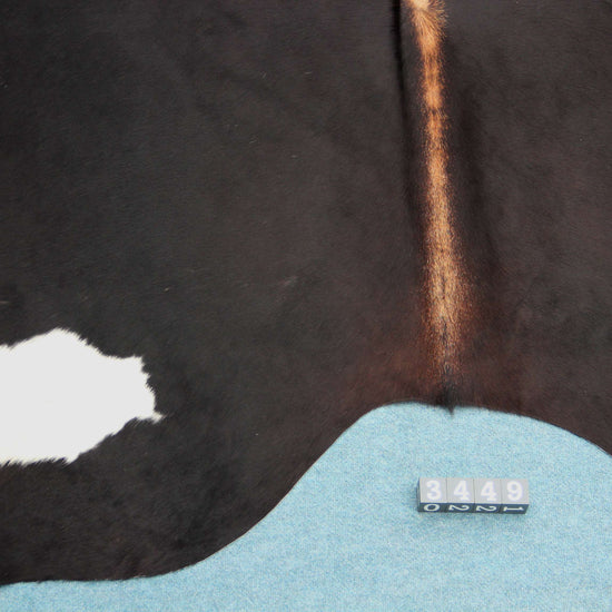 Kuhfell Schwarz Braun Weiß (3449) 3 -4 qm