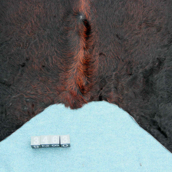 Kuhfell Schwarz Braun Weiß (3463) 3 -4 qm