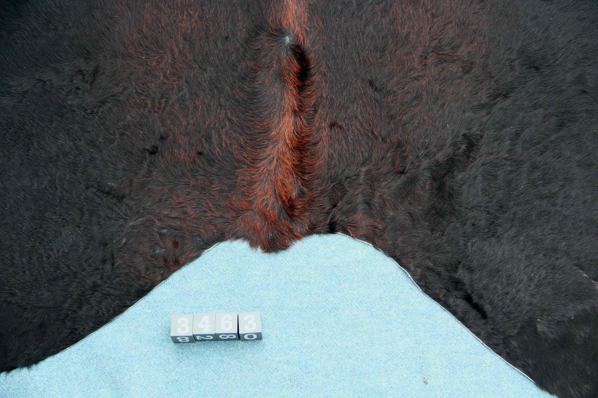 Kuhfell Schwarz Braun Weiß (3463) 3 -4 qm