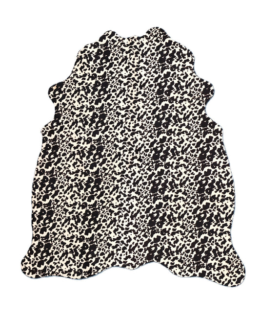 Kuhfell Schwarz Weiß (1415) bedruckt