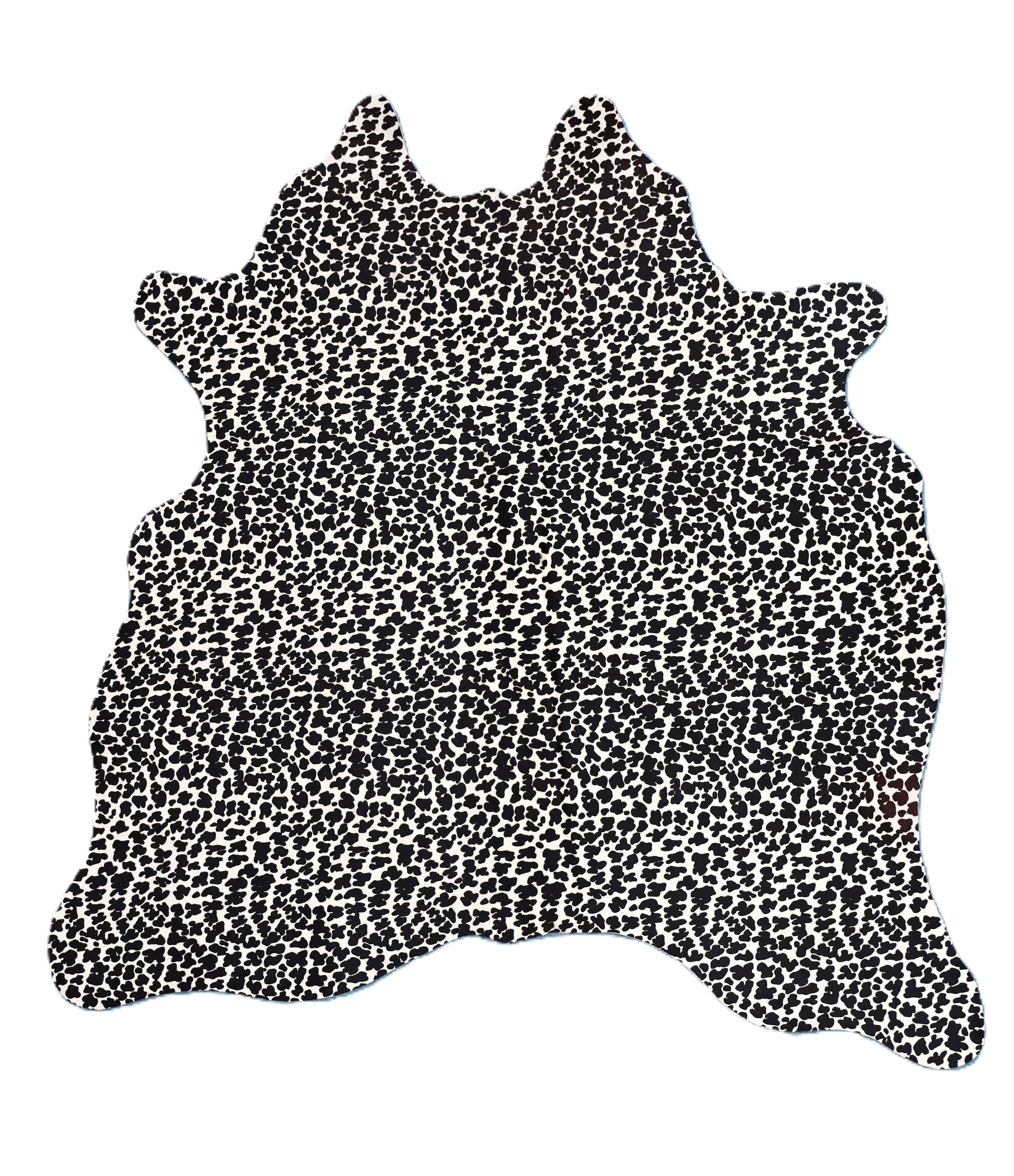 Kuhfell Schwarz Weiß (1414) bedruckt