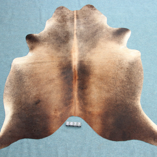 Kuhfell Braun Weiß (2677) 2-3 qm