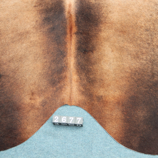 Kuhfell Braun Weiß (2677) 2-3 qm