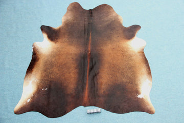 Kuhfell Braun Schwarz Weiß (2684) 2-3 qm