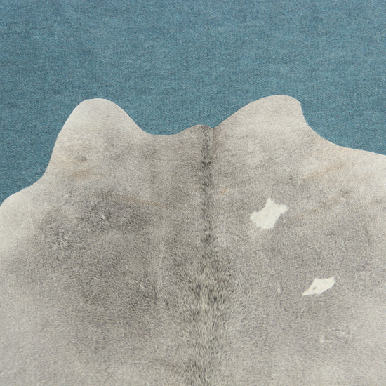 Kuhfell Grau Weiß (2686) 2-3 qm