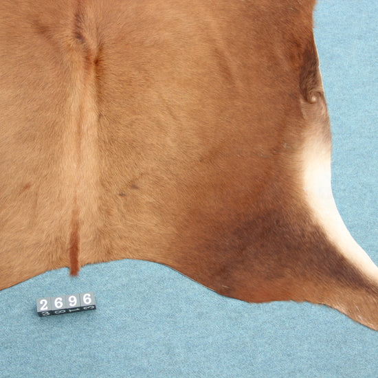 Kuhfell Braun Weiß (2696) 2-3 qm